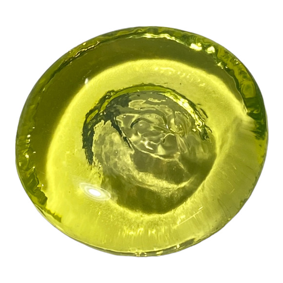 Boyd Glass Vaseline Marble Holder First Edition Generation 1978-83 Vintage - Picture 12 of 13